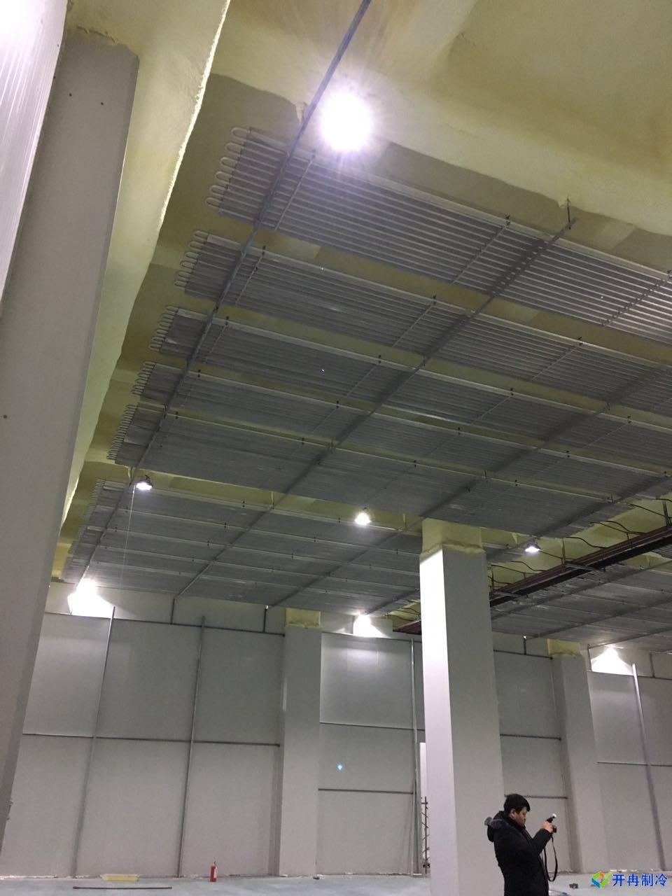 上海2000噸低溫冷凍品冷庫(kù)建設(shè)案例